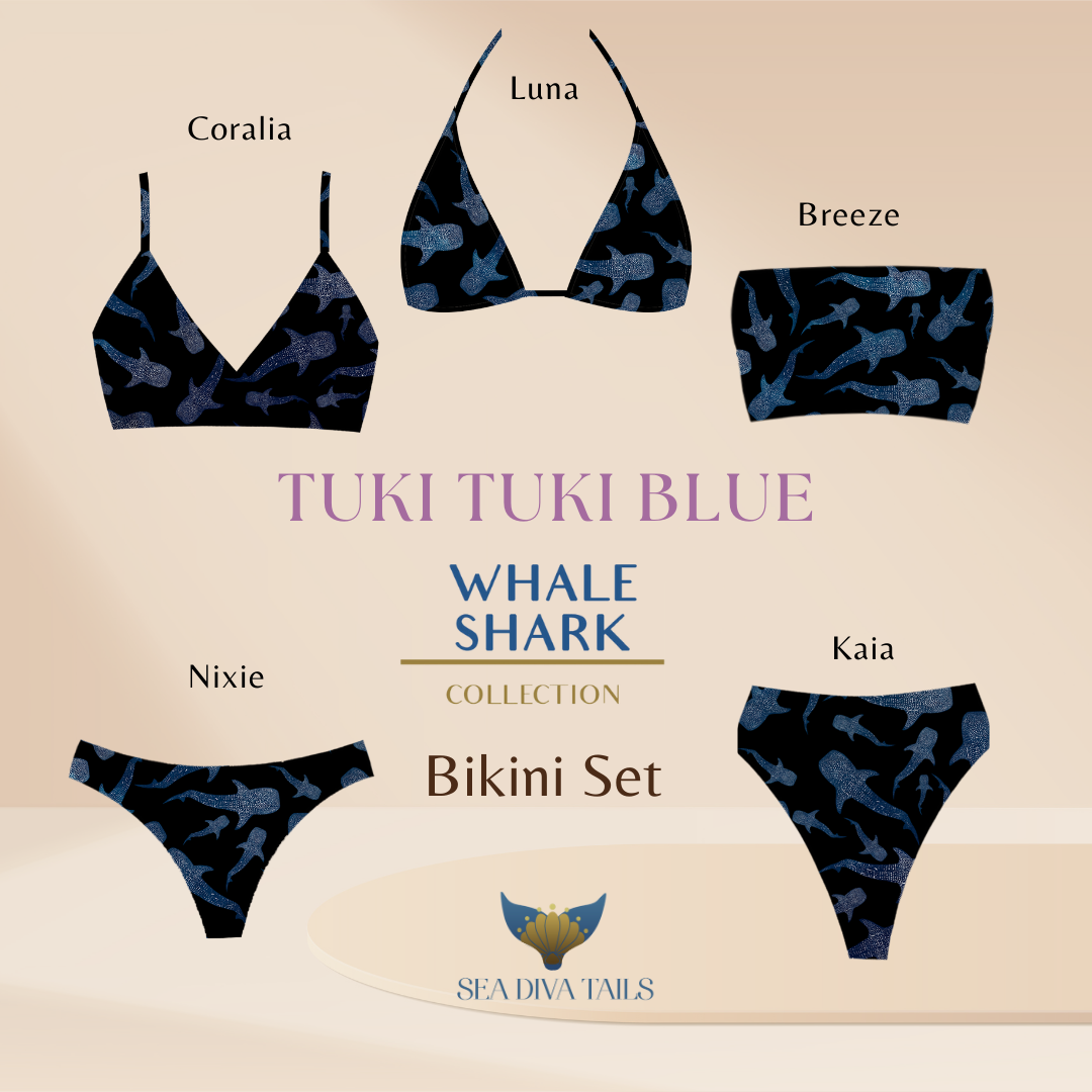 Bikini Set Tuki Tuki Blue