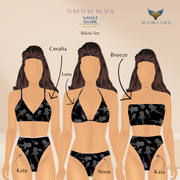 Bikini Set - Tuki Tuki Black