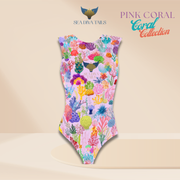 Kailani Monokini - Pink Corals