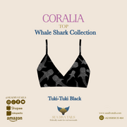 Coralia Top - Tuki Tuki - Black