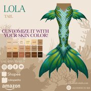 Mermaid Tail - Original - Lola