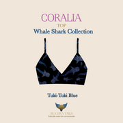 Coralia Top - Tuki Tuki - Blue